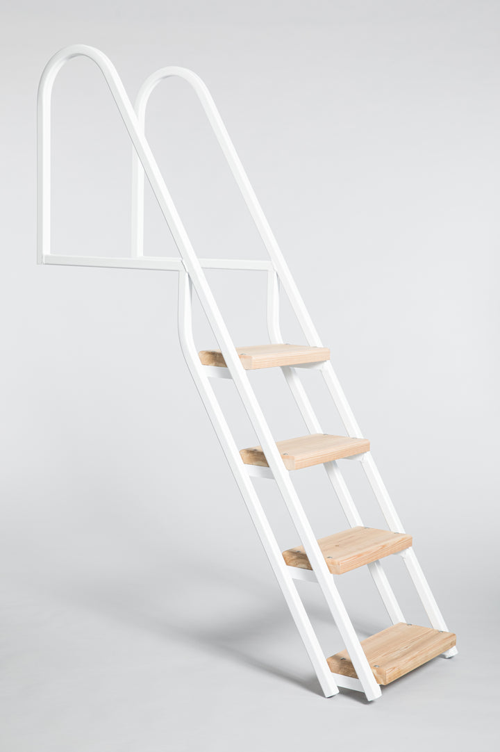 Dock Ladder — Walk-Out, Boomer Style