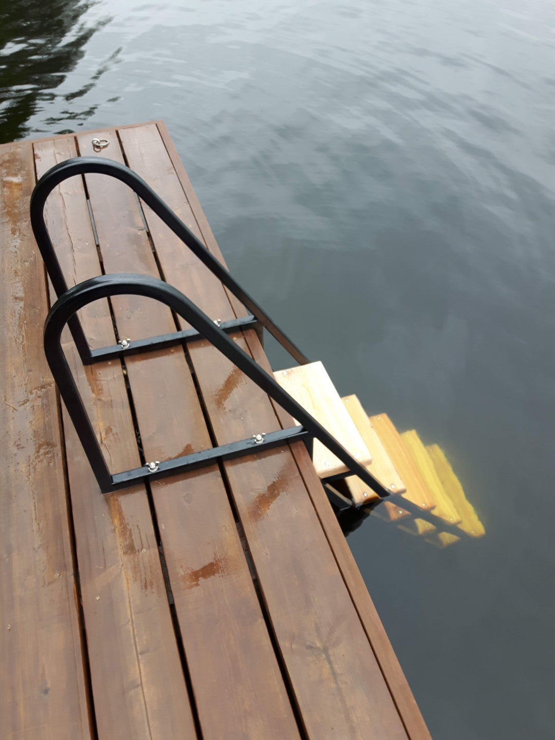 Dock Ladder — Walk-Out, Boomer Style