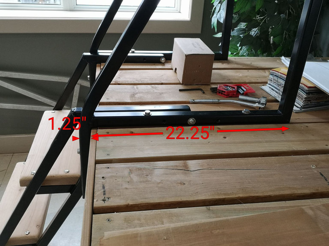 Dock Ladder — Walk-Out, Boomer Style